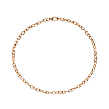 CHUNKY LINKS 18k Gold Heirloom Chain Necklace