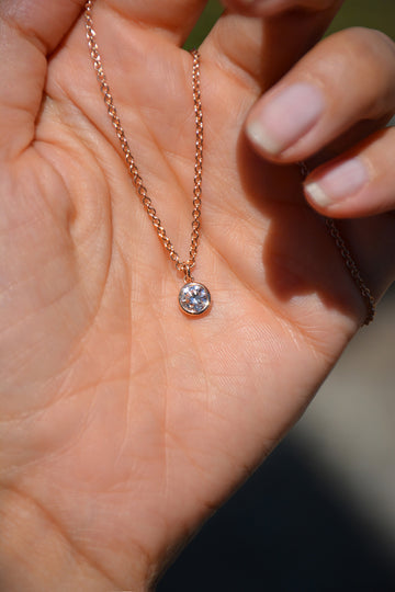 Precious Rocks Diamond Necklace