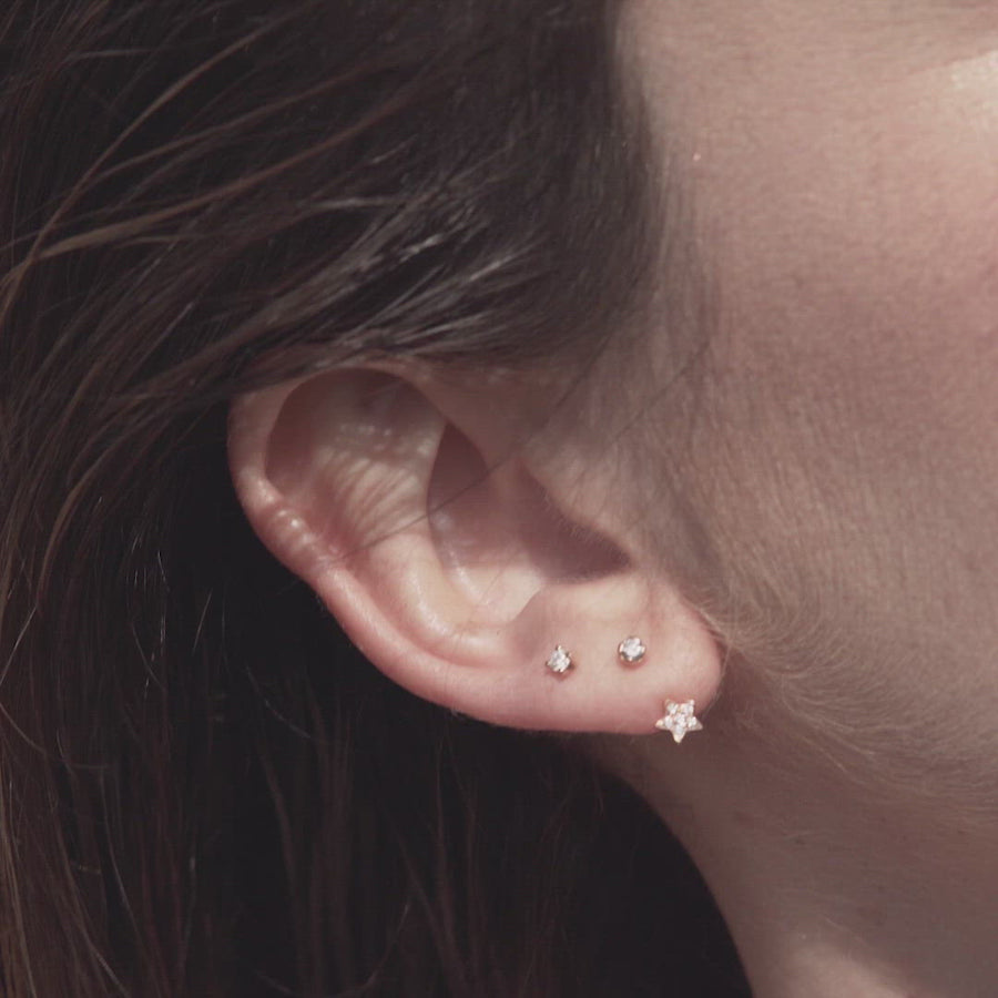 PETITE ETOILE Double Earring (single)