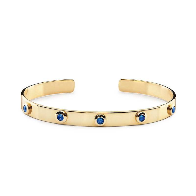 ILE DU LEVANT Bracelet with Blue Sapphires