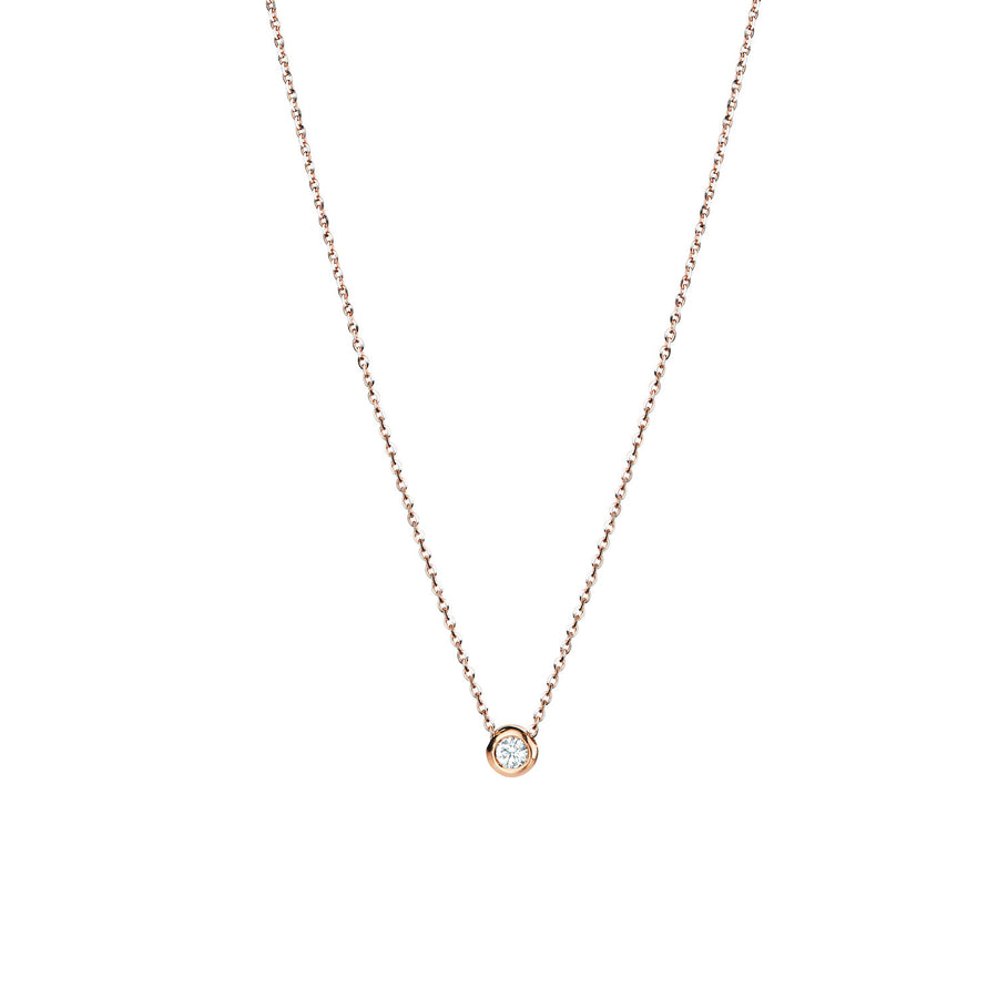 GIGARO Diamond Solitaire Necklace