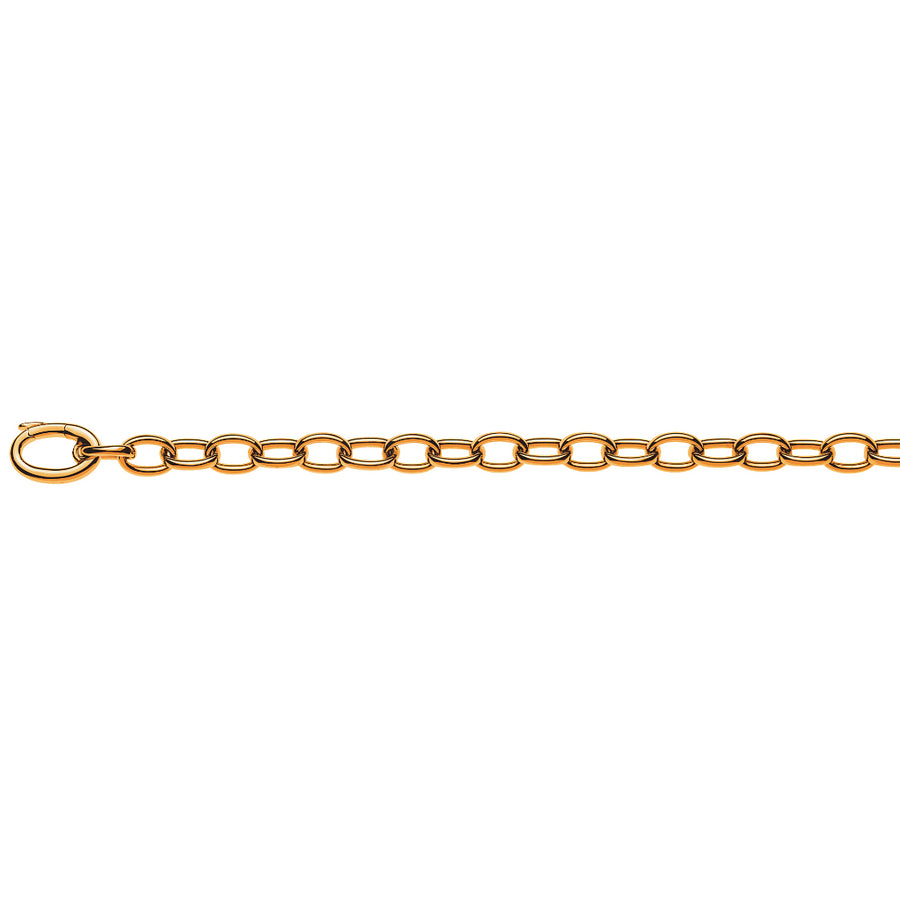CHUNKY LINKS 18k Gold Heirloom Chain Necklace
