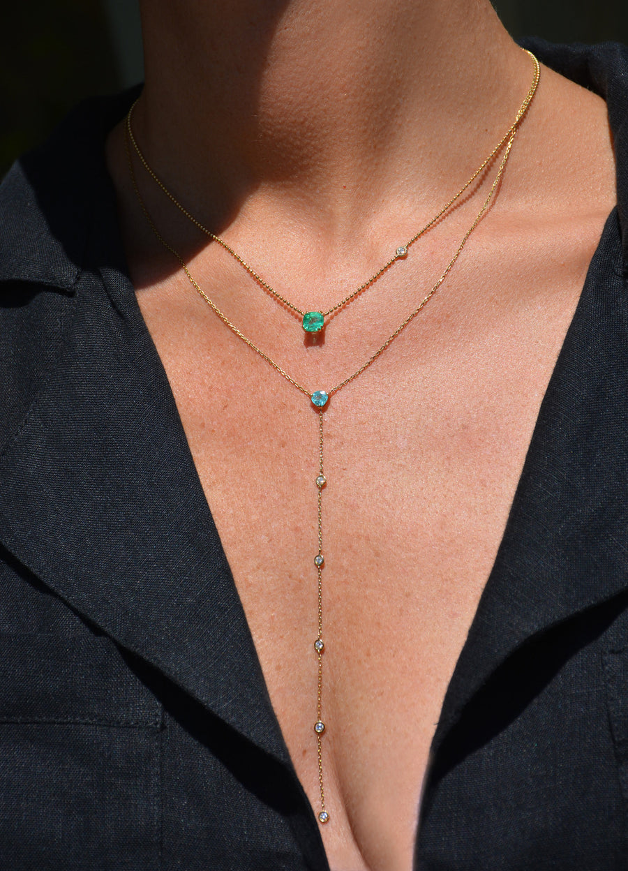 Colombian Emerald Necklace