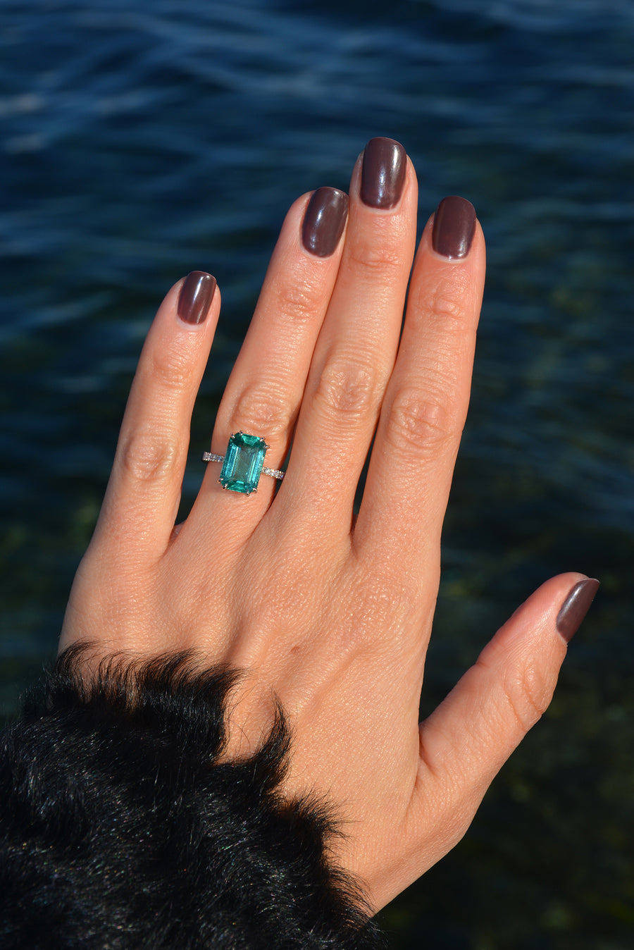 One of a Kind Colombian Emerald Ring